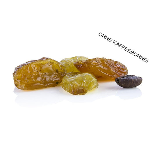 Weinbeeren Jumbo, grün/gelb, geschwefelt, Chile (ähnl. Sultaninen), 1 kg