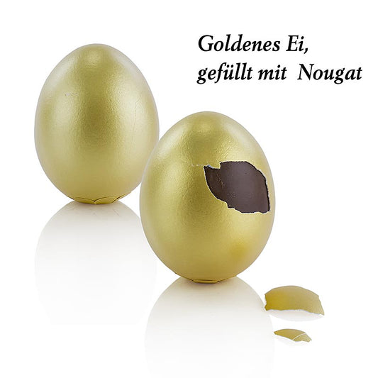 Goldenes Nougat-Ei, 50 g