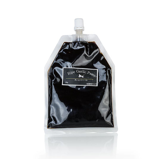 Fermentierte schwarzer Knoblauchpaste, 120 g, Premium-Qualität, balsamische süße Noten, ideal für Fisch, Lamm und Geflügelgerichte, vielseitig einsetzbar