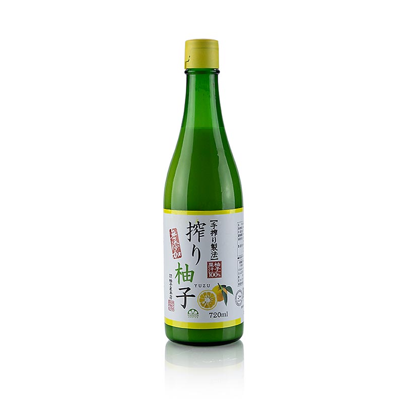 Yuzu-Saft, frisches Produkt aus 100% Yuzu-Frucht, handgepresst, ohne Salz, 720 ml aus Japan