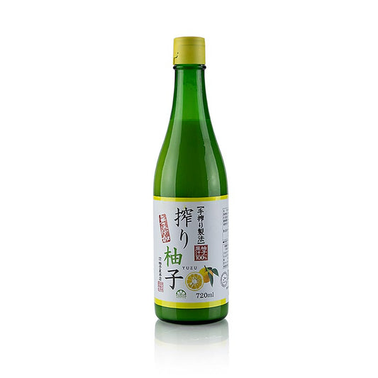 Yuzu-Saft, frisches Produkt aus 100% Yuzu-Frucht, handgepresst, ohne Salz, 720 ml aus Japan