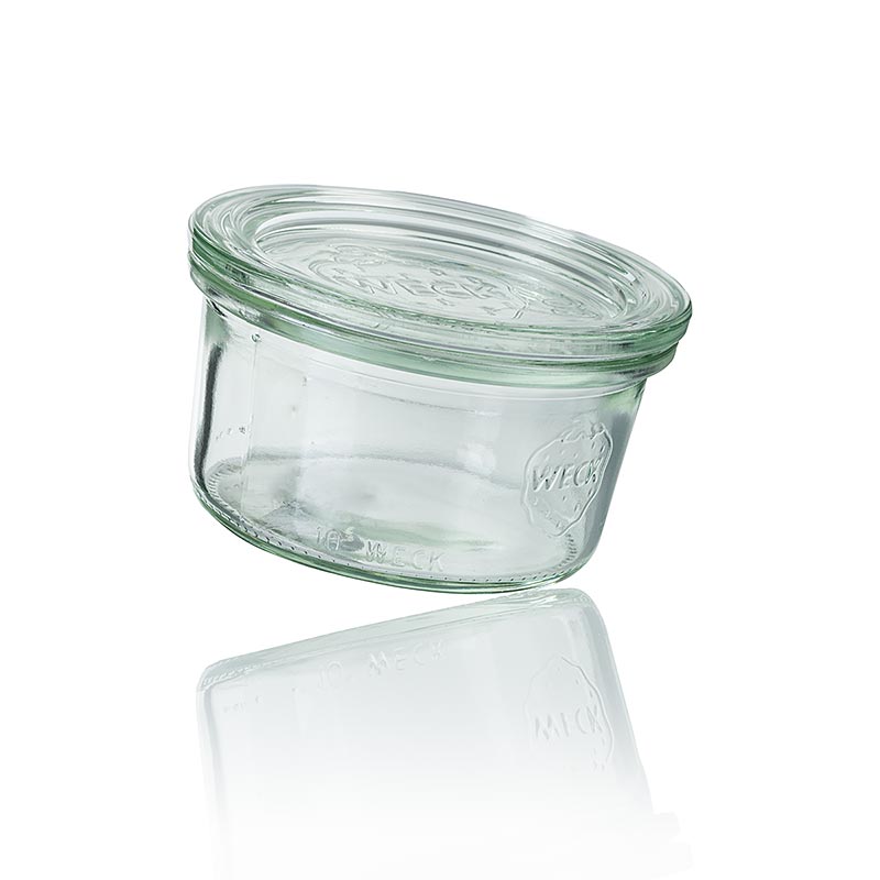 Forme renversée, ø 86mm, 165 ml, sans pinces ni anneaux en caoutchouc, Weck, 1 pc