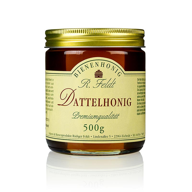 Dattel-Honig aus Thailand, dunkel und flüssig, mit harmonischem Geschmack, 500 g