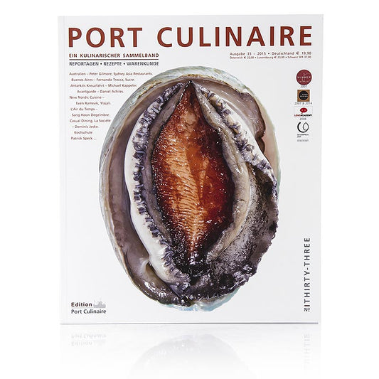 Gourmet Magazin Port Culinaire, Ausgabe 33, bietet exklusive Rezepte und Interviews