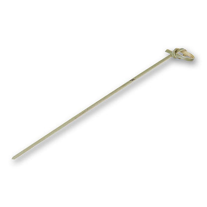 Bambus-Spieße, mit Knotenende, grün, 15cm, 50 St