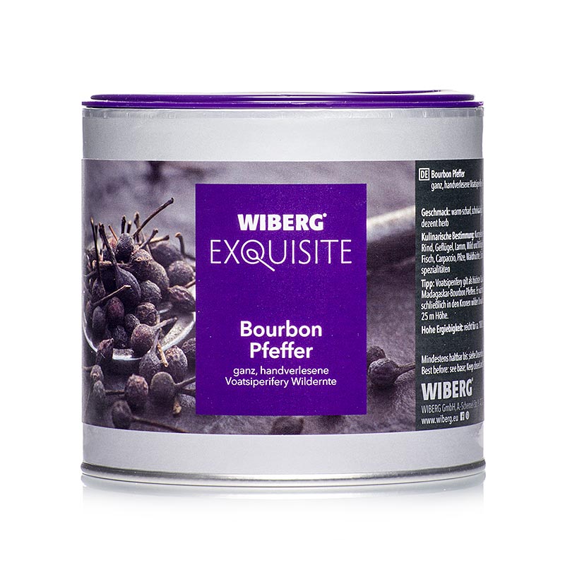 Wiberg Exquisite Bourbon Pepe Voatsiperifery), in grani, 240 g