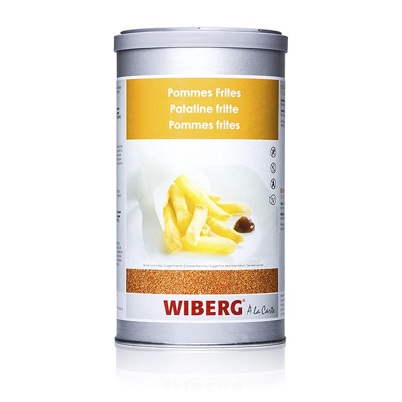 Gewürzsalz für Pommes Frites, intensiver Geschmack nach Pfeffer, Muskat und Kümmel Ideal für gebratene, geröstete, gekochte und panierte Kartoffeln Herstellungsverfahren mit Frisch-Mahlverfahren für mehr Geschmack und Sorgfalt