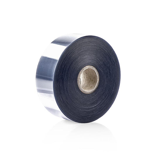 Kuchenrand-Folie, 5cm hoch, Rolle, PVC, 90µ, 200 m - Perfekt zum sauberen Trennen von süßen oder herzhaften Füllungen von Blechrändern und Ringen