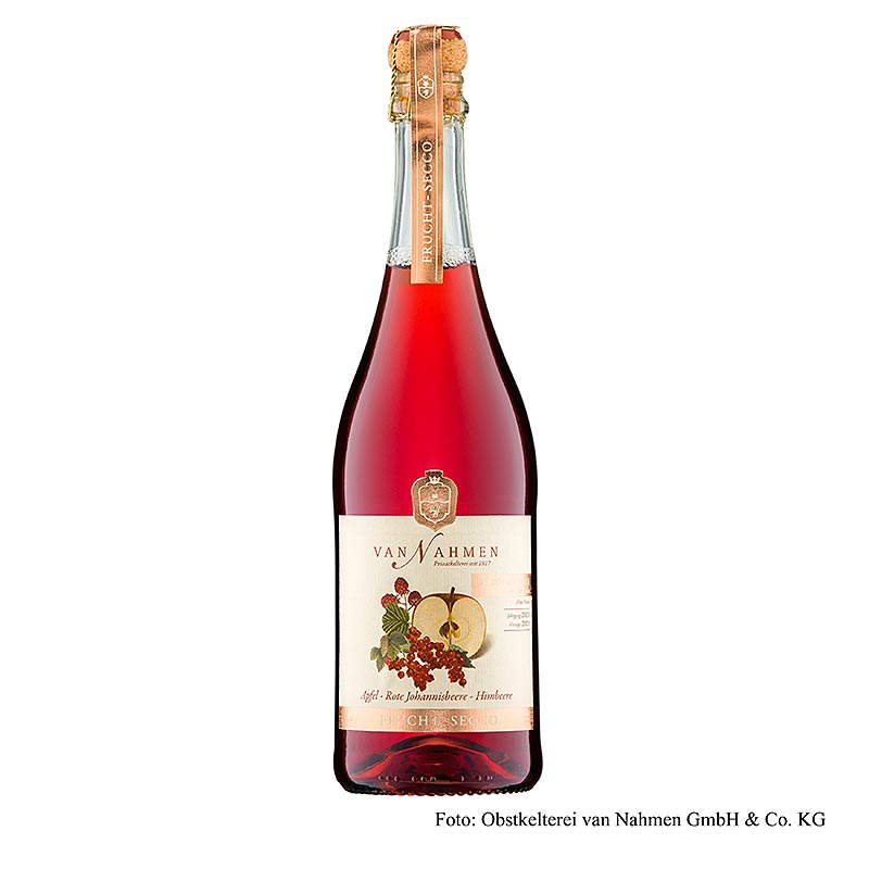 Van Nahmen Secco di frutta alla mela e al ribes, analcolico, 750 ml