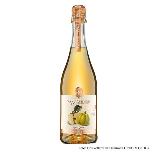 Van Nahmen Secco di frutta alla mela cotogna, analcolico, biologico, 750 ml