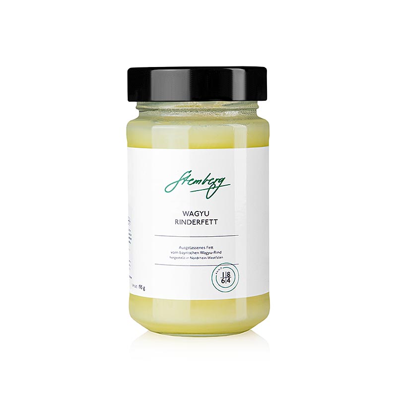 Stembergs Rinderfett vom Bayrischen Wagyu - Rind, 195 g | Saucen, Suppen, Fonds | thungourmet