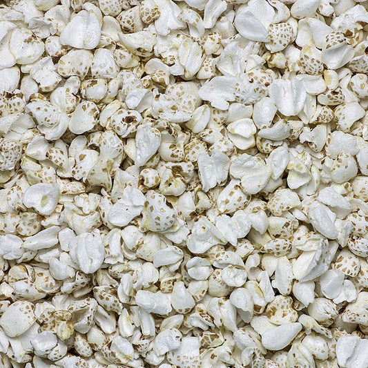 Buchweizen gepufft, BIO, 1 kg - Glutenfreie Zutat für Müslis und Granolas, auch als Gebäckboden verwendbar Nussiger Geschmack, reich an Eiweiß und Stärke