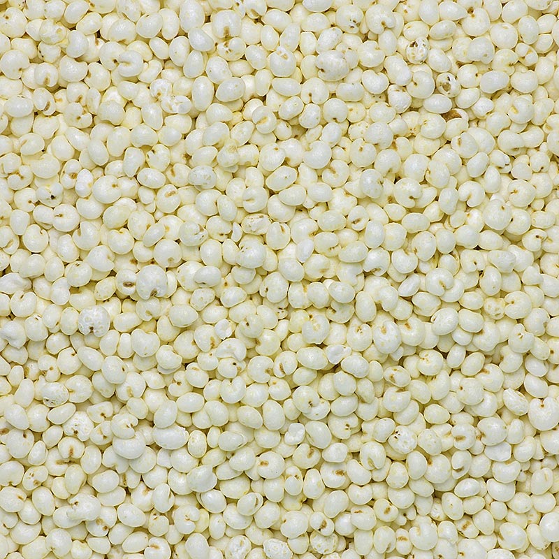 BIO gepuffte Hirse, 250 g - vielseitiges, glutenfreies Spelzgetreide für süße und herzhafte Gerichte und Backwaren