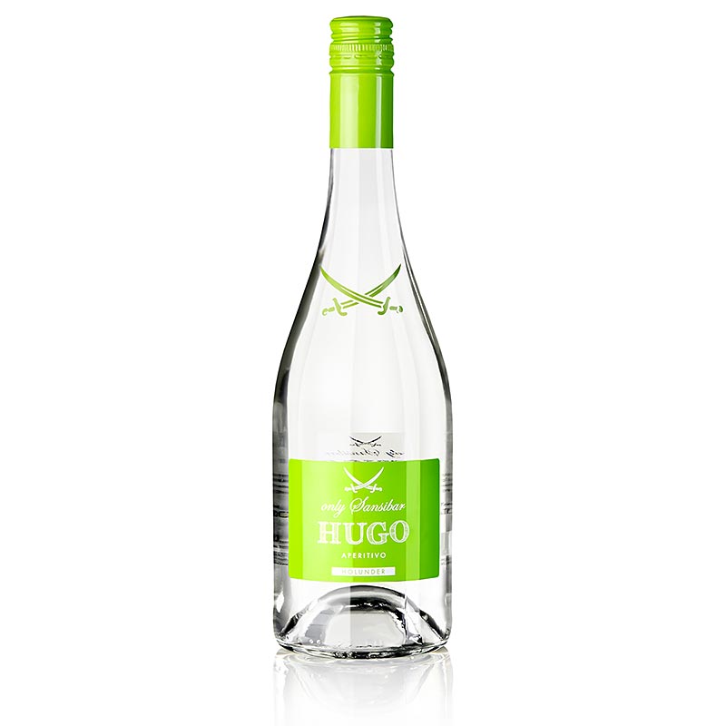 Weinflasche Sansibar Aperitivo, Holunder Hugo, 5 % vol, 750 ml für gemütliche Abende