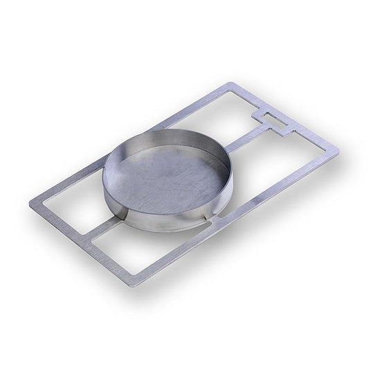 BEEFER - Griglia per hamburger con anello, 1 pz