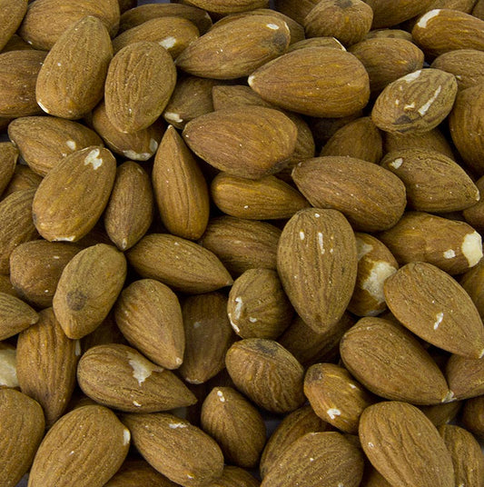 Ganze, braune Mandeln, 500 g - ideal zum Backen und Kochen in der asiatischen Küche