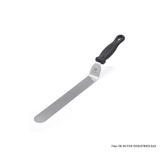 Streichpalette deBUYER FK OFFICIUM, 25cm, gewinkelt, zum Glätten von Gebäck und Cremetorten, spülmaschinenfest