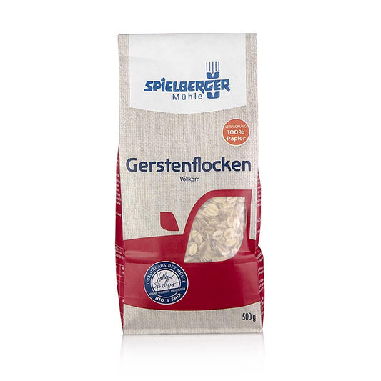 Gerstenflocken, BIO, 500 g - Natürliches und nährstoffreiches Müsli, Porridge oder Backzutat, vegan und allergenfrei Kaufen Sie in der Schweiz