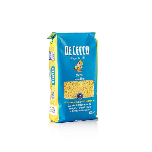 De Cecco Orzo / Riso (pasta a forma di chicchi di riso), n. 74, 500 g