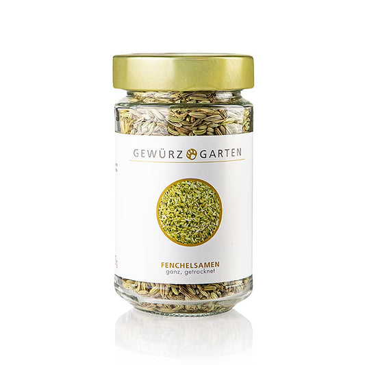 Ganze Fenchelsamen, 80 g, aromatisch, mild und süß, perfekt zum Würzen von Fleisch, Fisch, Gemüse und zur Teezubereitung