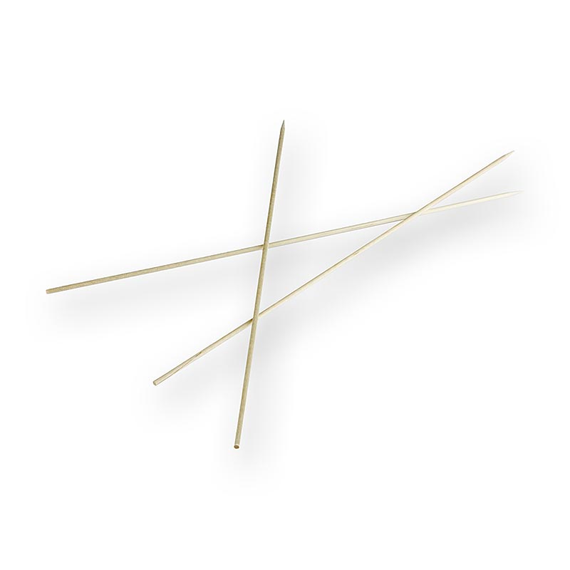 Holz-Spieße, 30cm, 500 Stück - hochwertige und vielseitige Spieße für Canapés, Finger Food, Buffets und Cocktails in der Bar