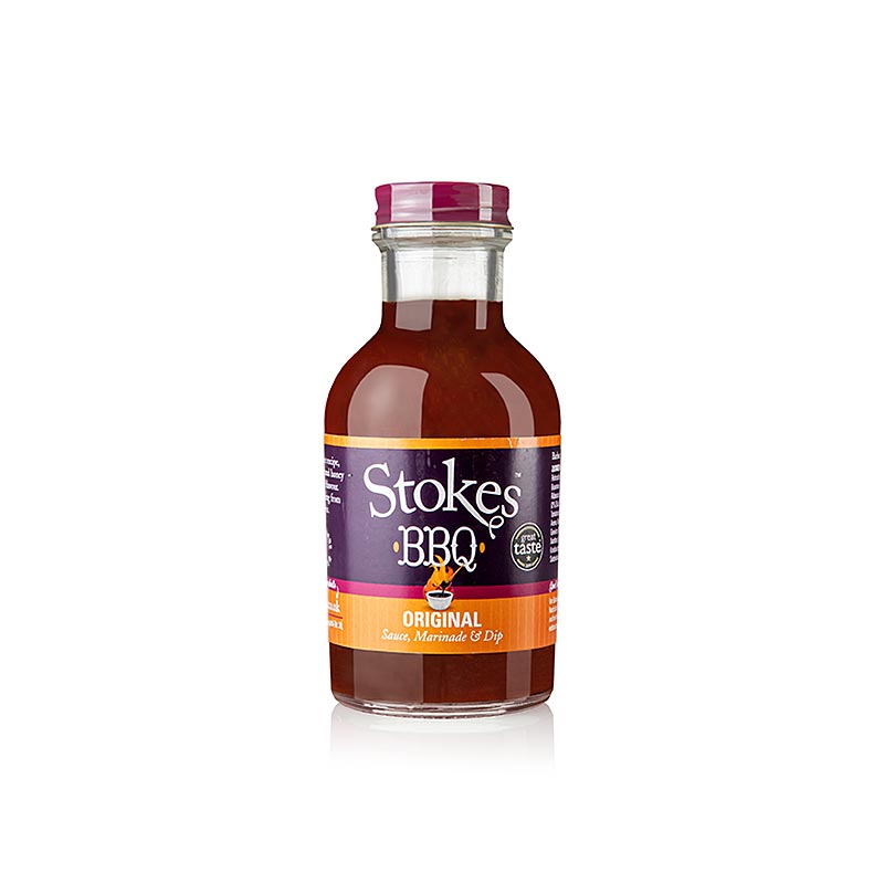 Salsa barbecue Stokes Original, affumicata e dolce, 250 ml