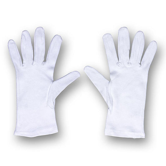 Servierhandschuh aus weißer Baumwolle, Einheitsgröße, für Damen, zum Servieren und Präsentieren von Delikatessen, Karlowsky, 1 Paar