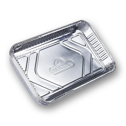 Accessori per barbecue Napoleon - Vassoi raccogli-grasso in alluminio grandi, 36x19,7 cm, 5 pezzi