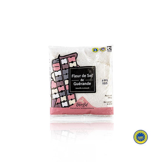Fleur de Sel, Guerande/Francia, IGP, TradySel, 500 g
