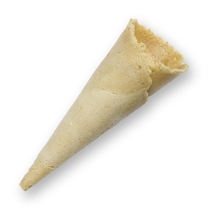 Mini-croissants Basic, neutre, ø 2,5x7,5cm, avec support pour gaufrette, 1,2 kg, 286 pcs