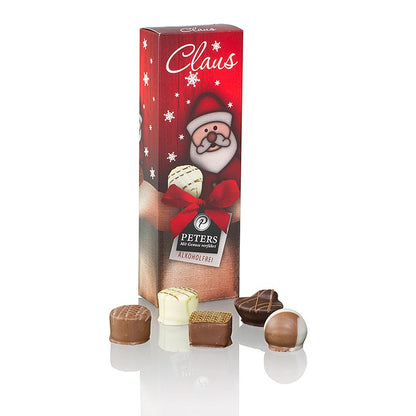 Weihnachts Pralinen - "Claus", alkoholfrei, Peters, 60 g, 5 St