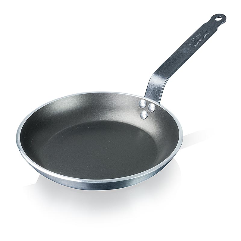 deBUYER Choc Induktion Antihaft Pfanne Resto, ø 24cm, 1 St - Aluminium Pfanne mit 5-lagiger antihaft Beschichtung, geeignet für Induktionsfelder und andere Herdarten