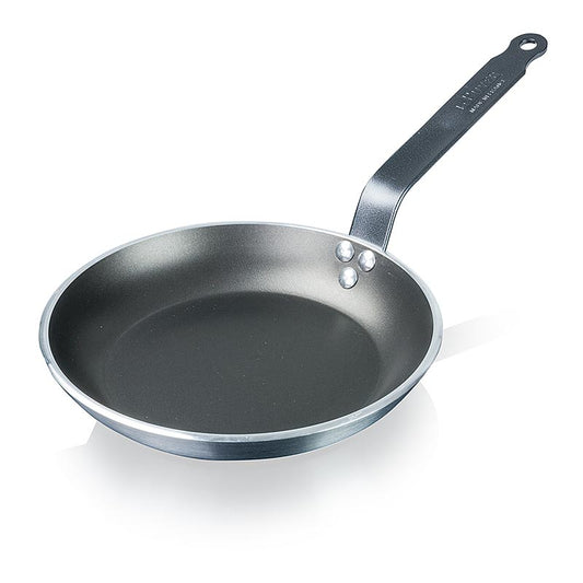deBUYER Choc Induktion Antihaft Pfanne Resto, ø 24cm, 1 St - Aluminium Pfanne mit 5-lagiger antihaft Beschichtung, geeignet für Induktionsfelder und andere Herdarten
