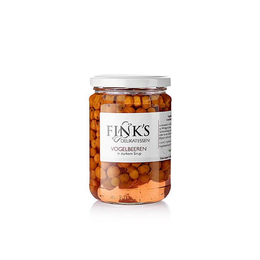 Fink's Delikatessen - Baies de sorbier sauvages au sirop, 400 g