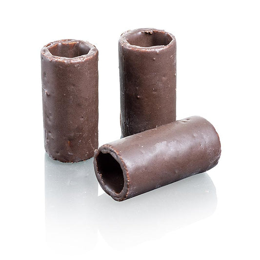 Torte cave, mini, interno ed esterno con cioccolato fondente, ø 2,5x5cm, 1,9 kg, 165 pz.