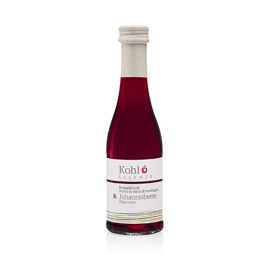 Naturreiner Bergapfelsaft mit Johannisbeerensaft, 200 ml, von Kohl aus Südtirol
