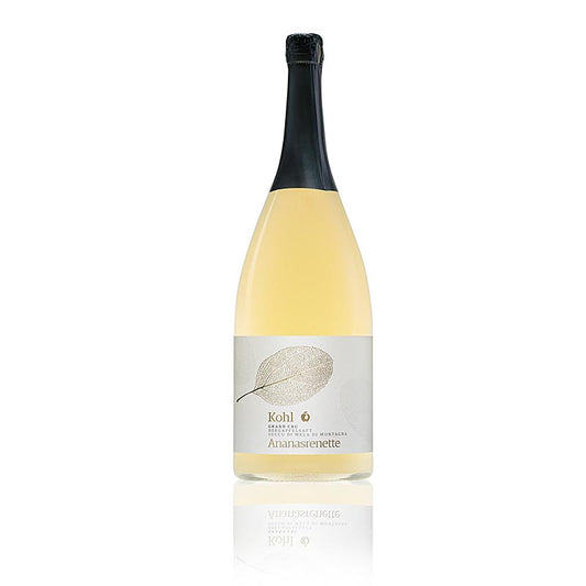 Grand Cru Bergapfelsaft Ananasrenette, 1,5 l - Naturreiner Apfelsaft aus Südtirol, fruchtig und würzig, ideal als Aperitif oder zu verschiedenen Gerichten serviert bei 8-12°C