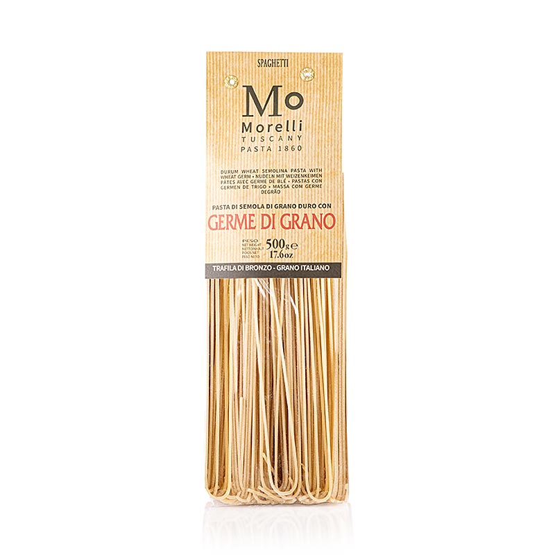 Morelli 1860 Spaghetti, Germe di Grano, con germe di grano, 500 g