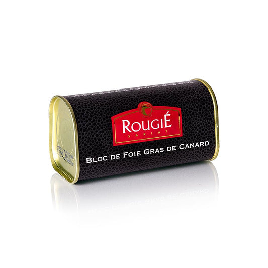 Feine Rougié Foie Gras Stopfleberblock mit Armagnac, delikat gewürzt, 210 g