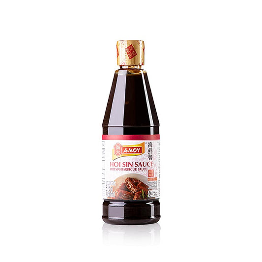 Hoi Sin Sauce, Amoy, 575 g - Kantonesische Spezialität für gebratene Ente, gegrilltes Fleisch und Seafood, als Marinade und Sauce für Peking Ente in der chinesischen Küche