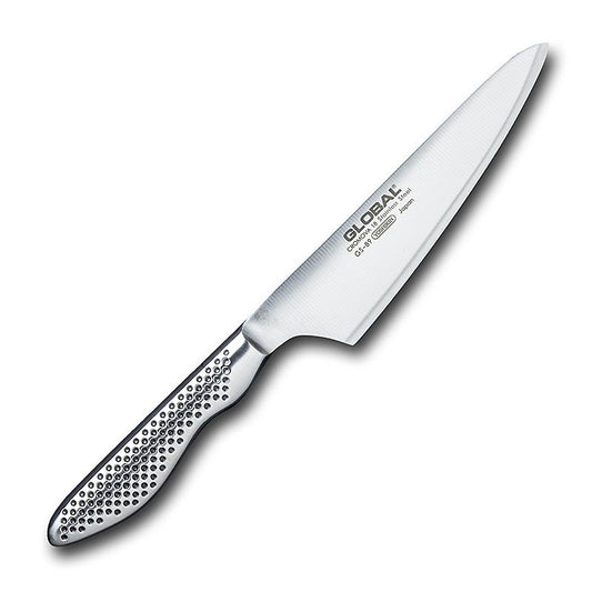 Global GS-89 Universalmesser, Jubiläumsmesser 30 Jahre, 13cm, 1 St - Ein vielseitiges und langlebiges Küchenmesser für Obst, Gemüse, Fleisch und Fisch