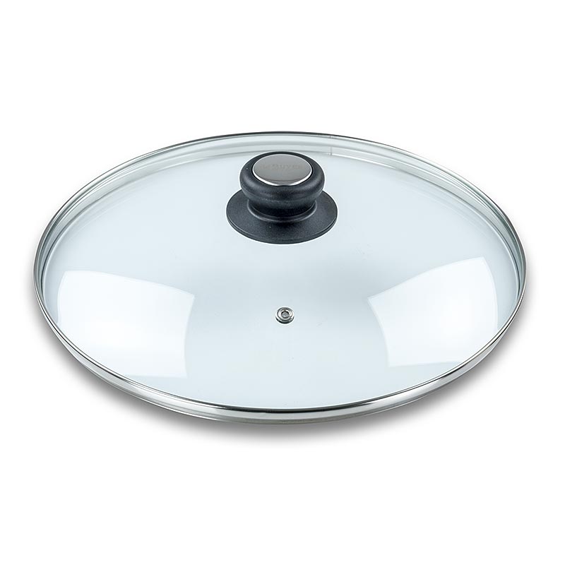 German

Alt-Text: Hochwertiger deBUYER Glasdeckel mit Bakelitgriff, 28 cm, für Kochtöpfe, Pfannen und Bräter, Küchenzubehör von hoher Qualität