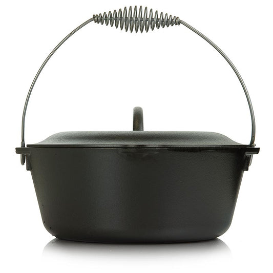 Zubehör - Kochtopf "Lodge Dutch Oven", mit Deckel, für den Smoker, 8,5 Liter, 1 St