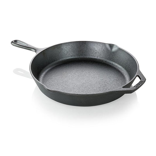 Gusseiserne Pfanne Lodge Ø 30,5cm, 5,8cm tief, für Smoker, Induktion geeignet