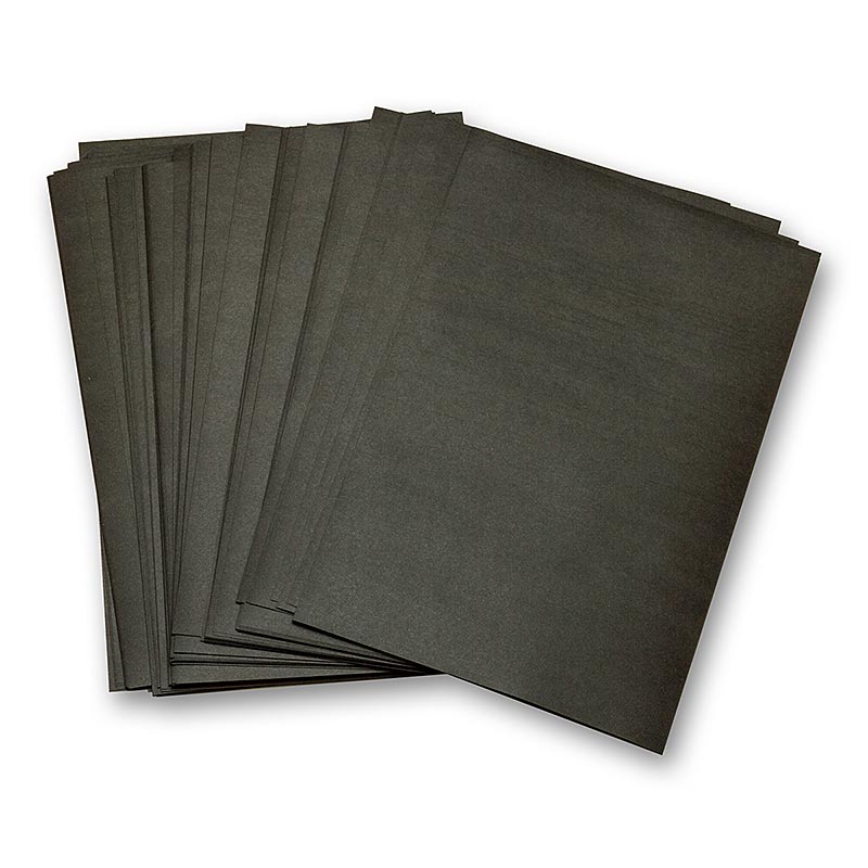 Fettbeständiges schwarzes Einschlagpapier in der Größe 19x28cm, ideal für die Verpackung von Lebensmitteln, 1000 Stück pro Packung Kaufen Sie Einschlagpapier in der Schweiz