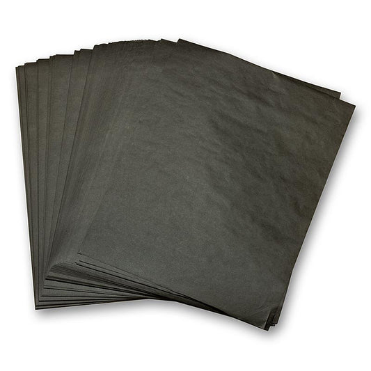 Fettbeständiges Einschlagpapier in schwarz, 28x38cm Zuschnitte, 1000 Stück pro Packung, ideal für Küche und Gastronomie Erhältlich in der Schweiz