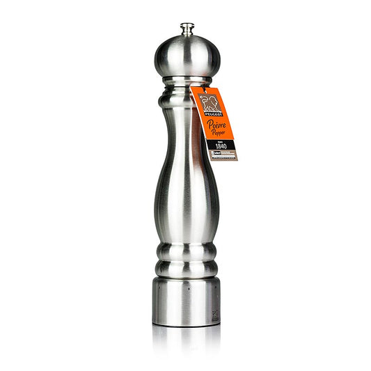 Peugeot Pfeffermühle PARIS U´SELECT, 30cm hoch, einstellbar, Edelstahl, 1 St - Illustration des PARIS Modells mit U´SELECT Technologie zur Einstellung des Mahlgrades
