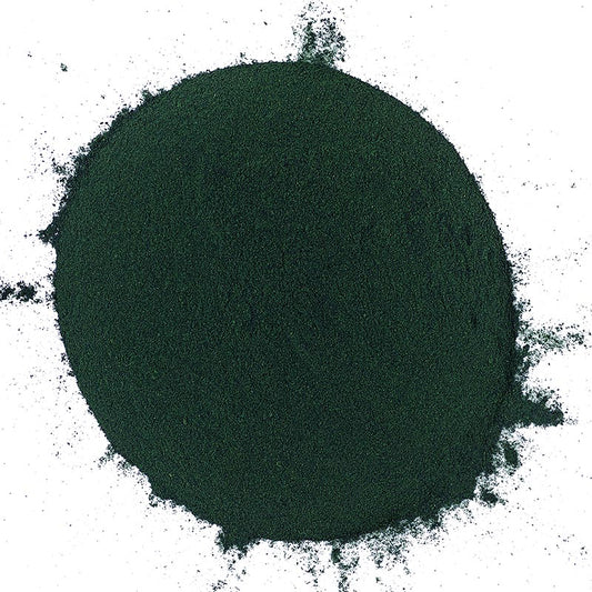 Spirulina platensis (Blaualgen), gemahlen, 500 g - Vielseitiges Superfood-Pulver für Smoothies, Shakes, Suppen, Pürees, Saucen, Risotto und kreative Mix-Getränke aus Cyanobakterien