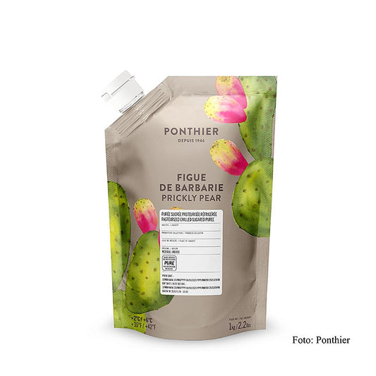 Purée de figues de Barbarie Ponthier, avec sucre, 1 kg