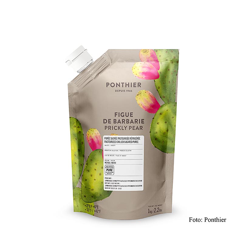 Püree - Kaktusfeige, mit Zucker, 1 kg